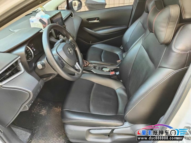 23年丰田卡罗拉轿车抵押车出售