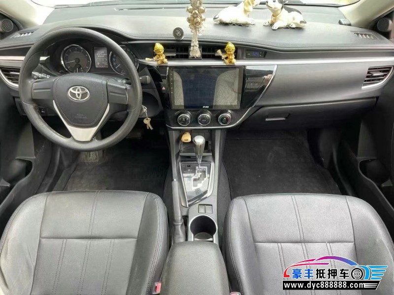 16年丰田卡罗拉轿车抵押车出售