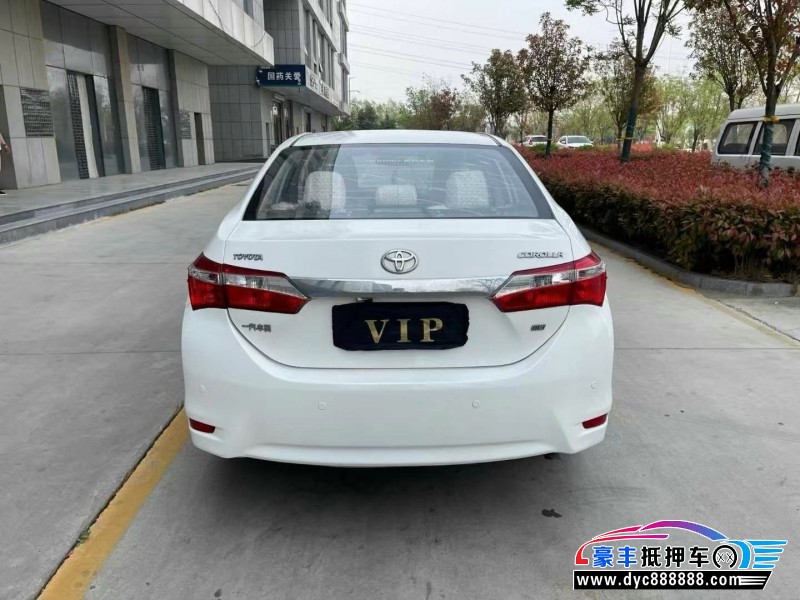 16年丰田卡罗拉轿车抵押车出售
