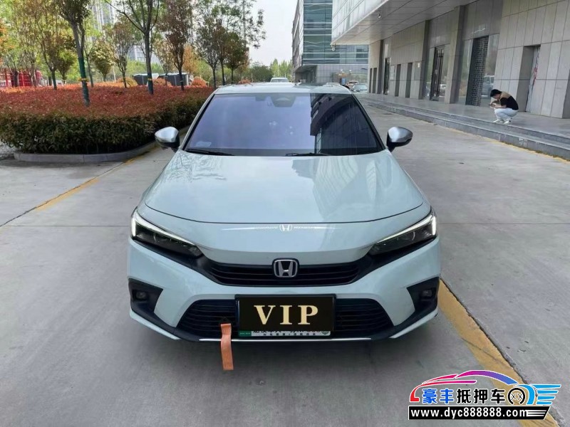 22年本田思域轿车抵押车出售