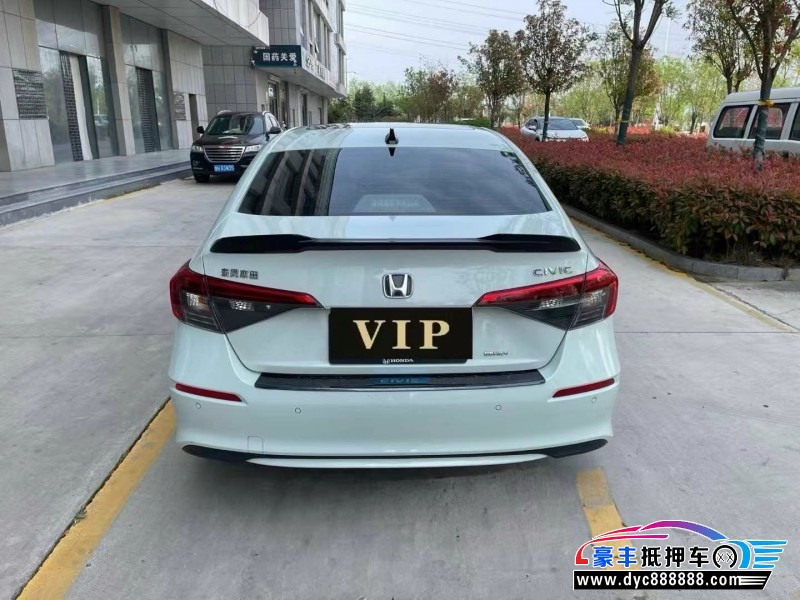 22年本田思域轿车抵押车出售