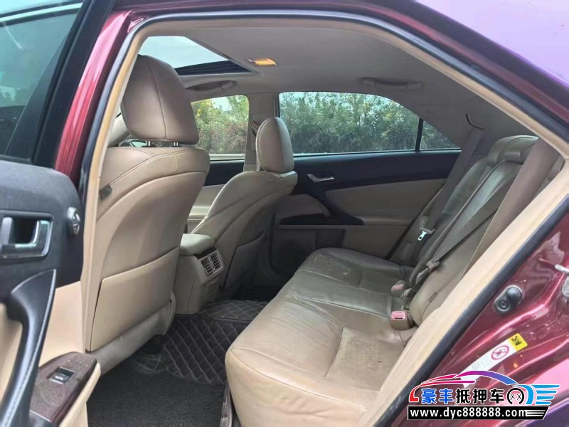 12年丰田锐志轿车抵押车出售