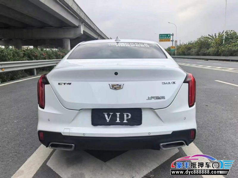 22年凯迪拉克CT4轿车抵押车出售