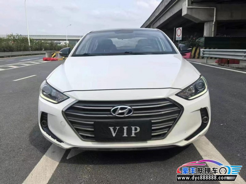 18年现代领动轿车抵押车出售