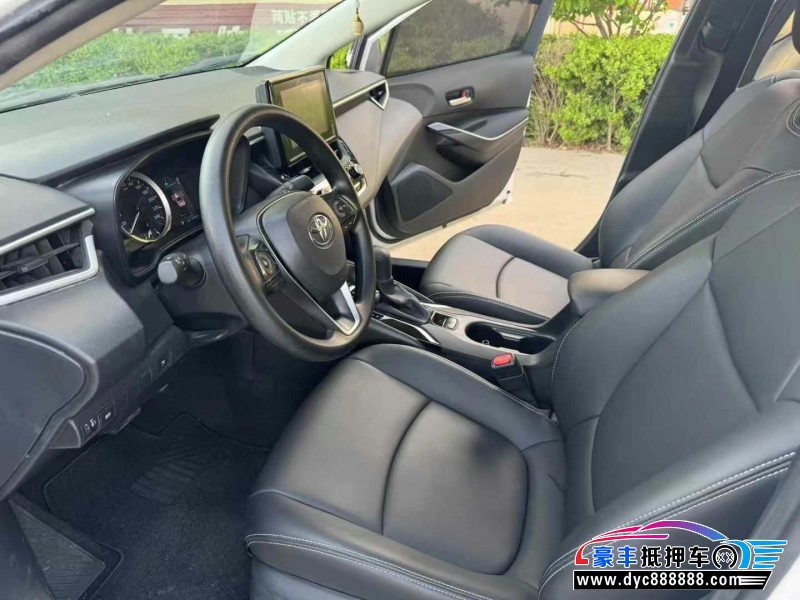 23年丰田卡罗拉轿车抵押车出售