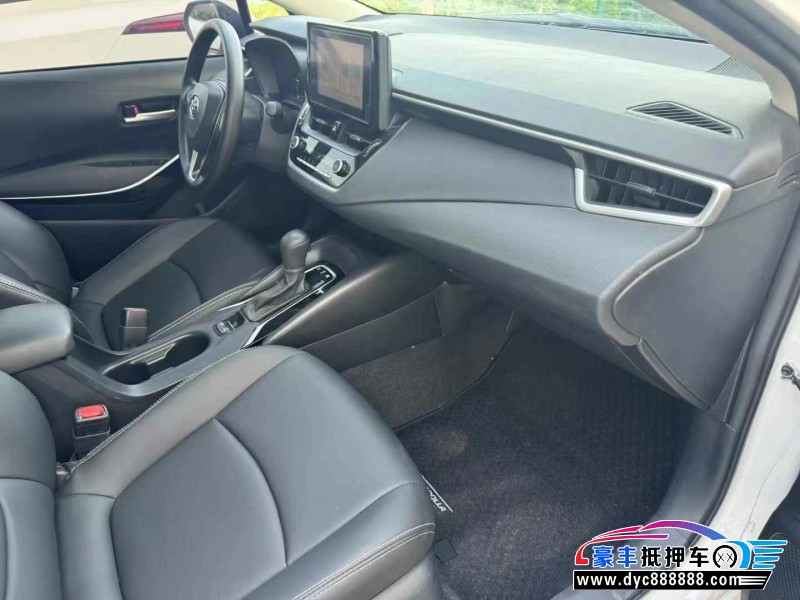 23年丰田卡罗拉轿车抵押车出售