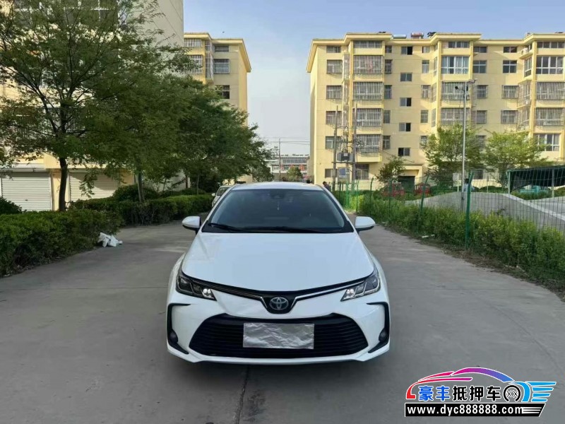 23年丰田卡罗拉轿车抵押车出售