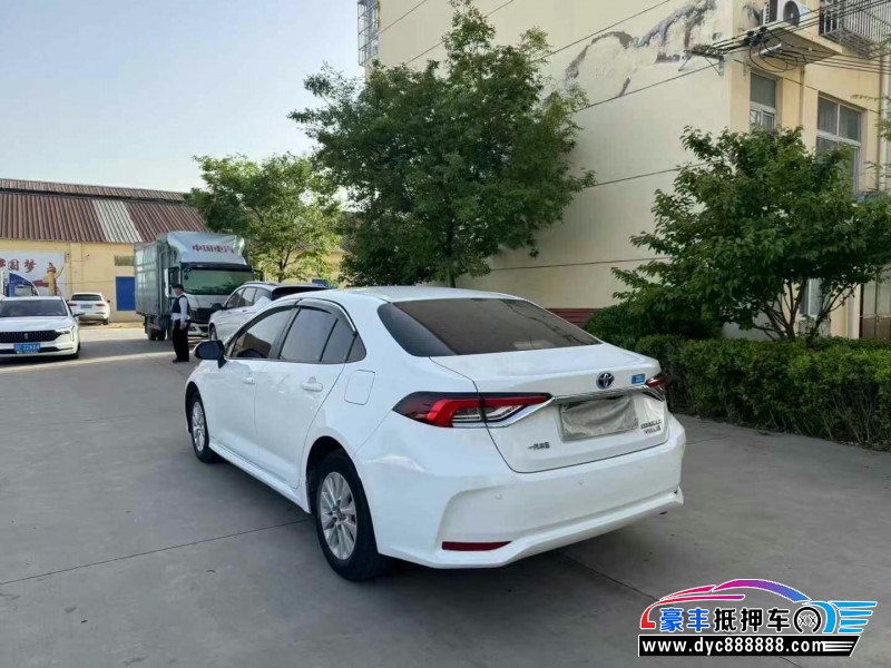 23年丰田卡罗拉轿车抵押车出售