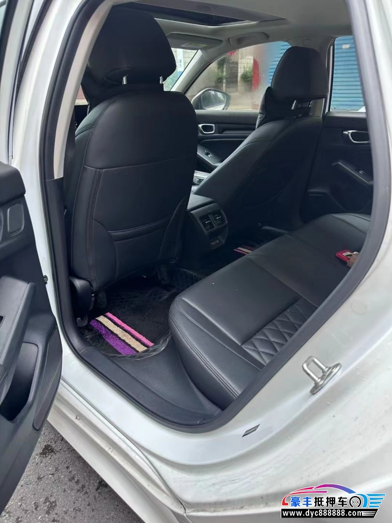 22年本田型格轿车抵押车出售