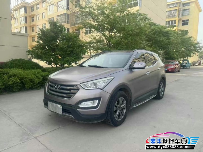 13年现代圣达菲轿车抵押车出售