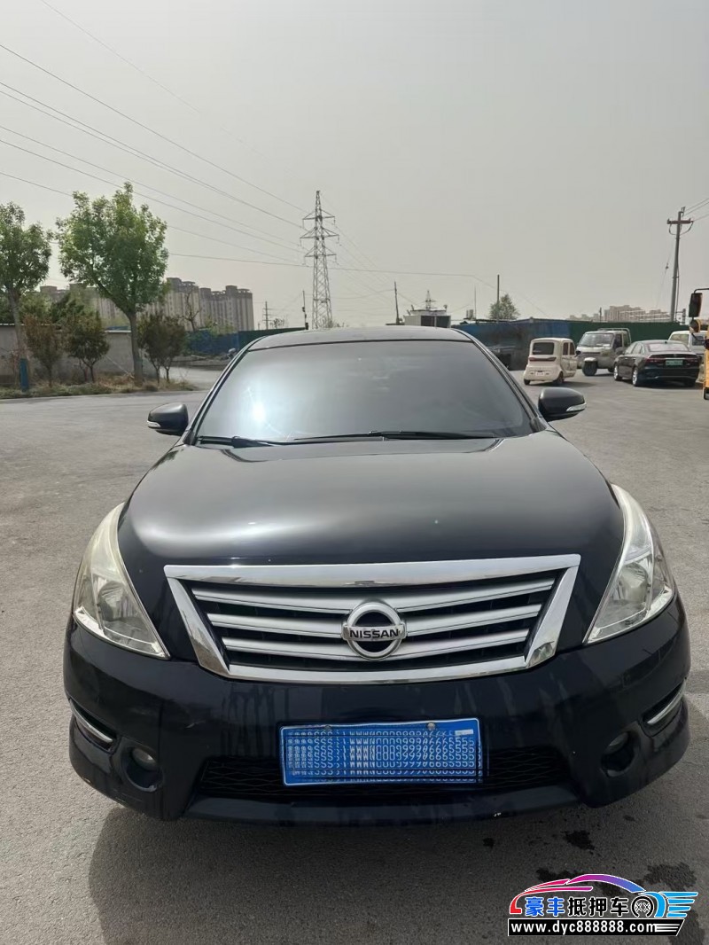 12年日产天籁轿车抵押车出售