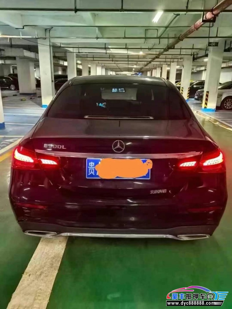23年奔驰E轿车抵押车出售