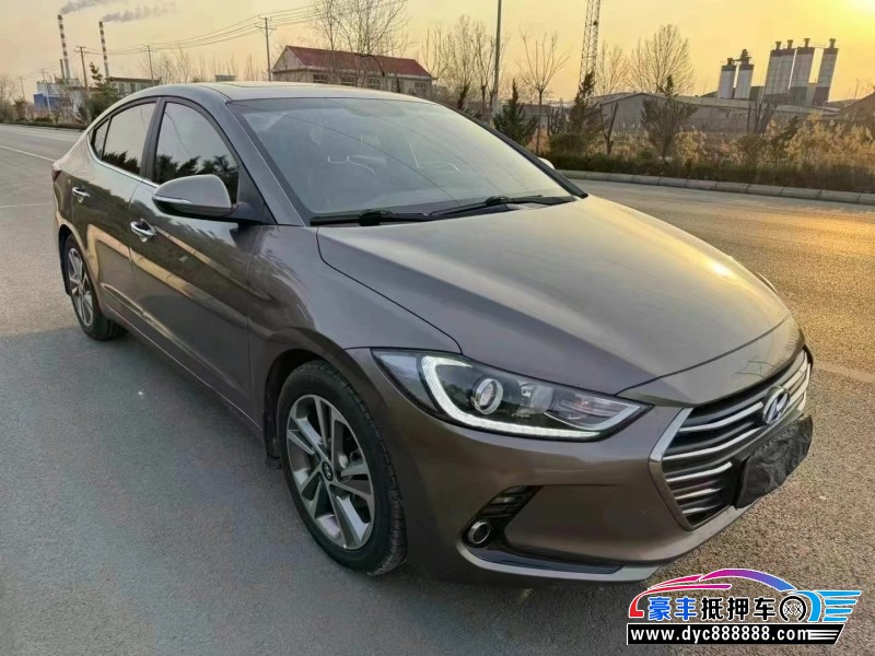 17年现代领动轿车抵押车出售