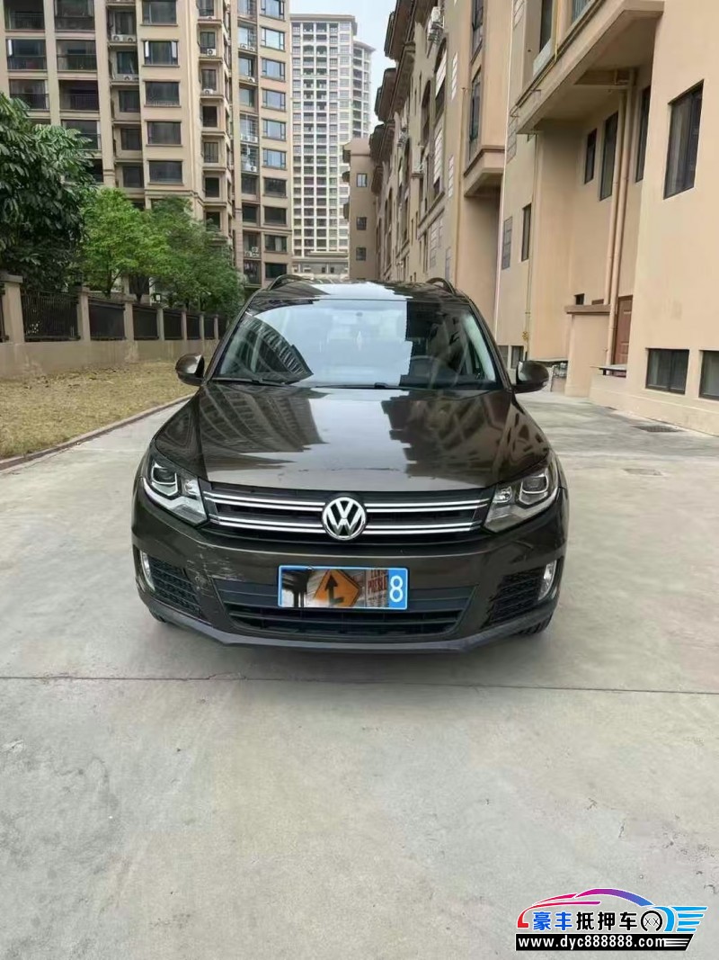 17年大众途观轿车抵押车出售
