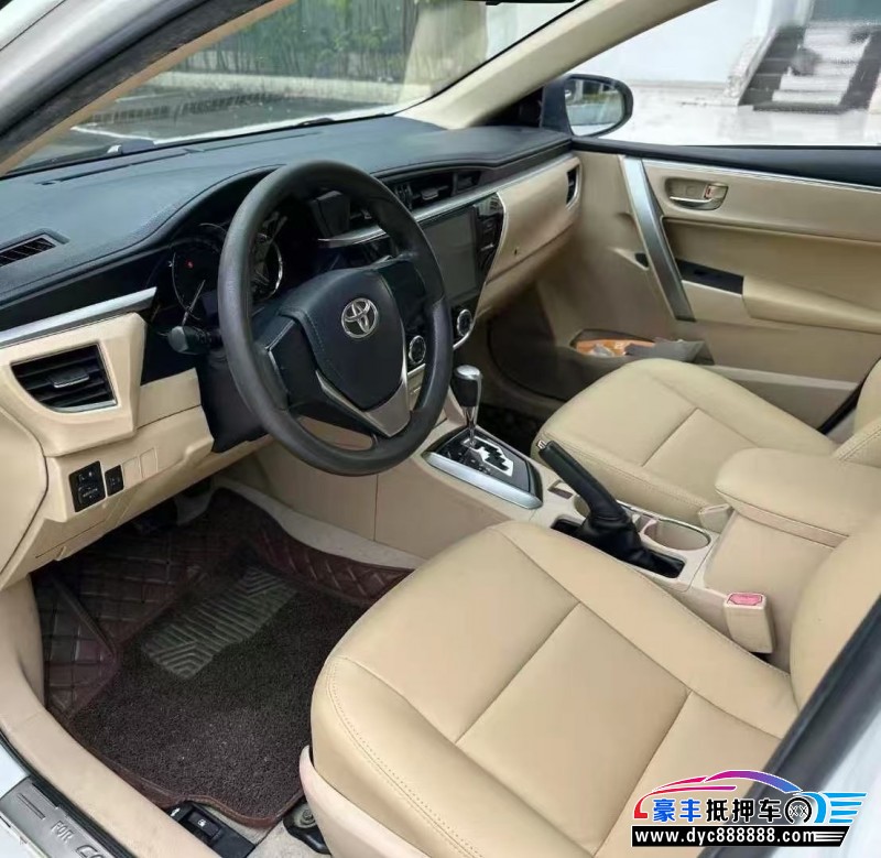 15年丰田卡罗拉轿车抵押车出售