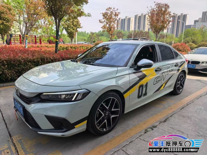 22年本田思域轿车抵押车出售