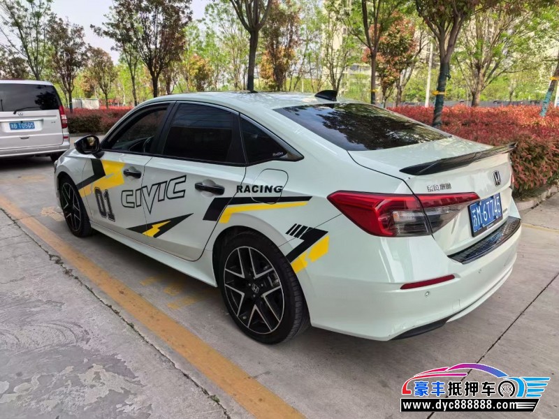 22年本田思域轿车抵押车出售