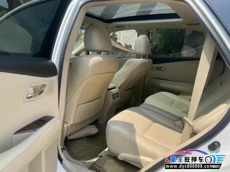 13年雷克萨斯RX轿车抵押车出售