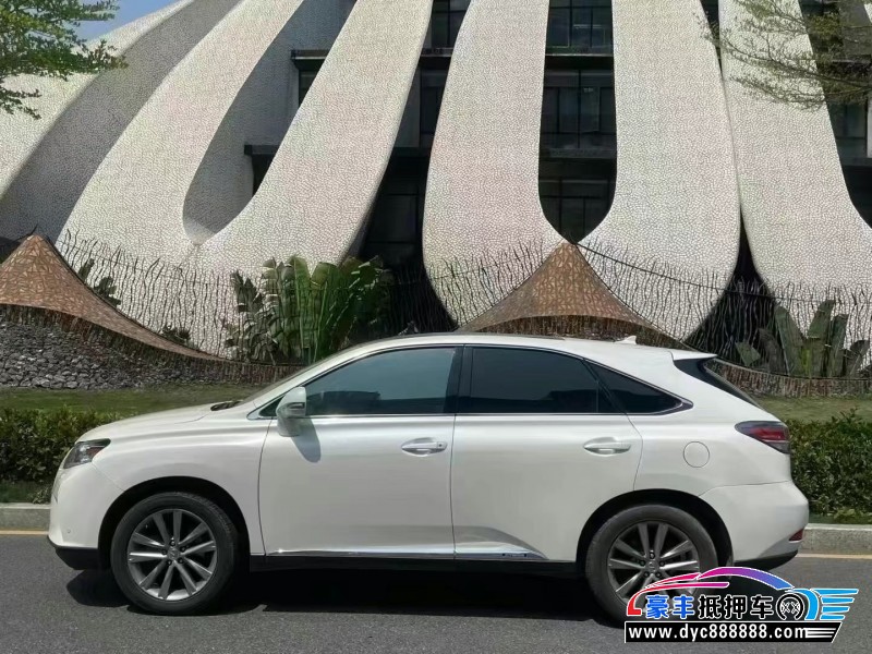 13年雷克萨斯RX轿车抵押车出售