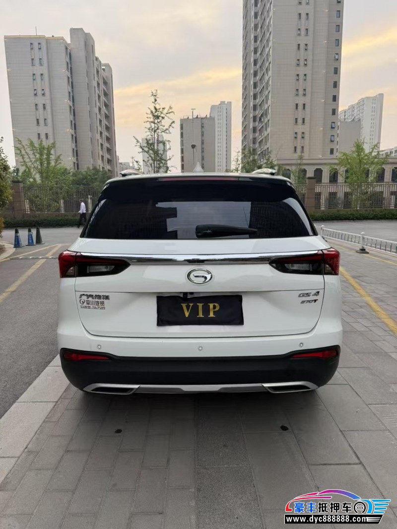 22年传祺GS4轿车抵押车出售