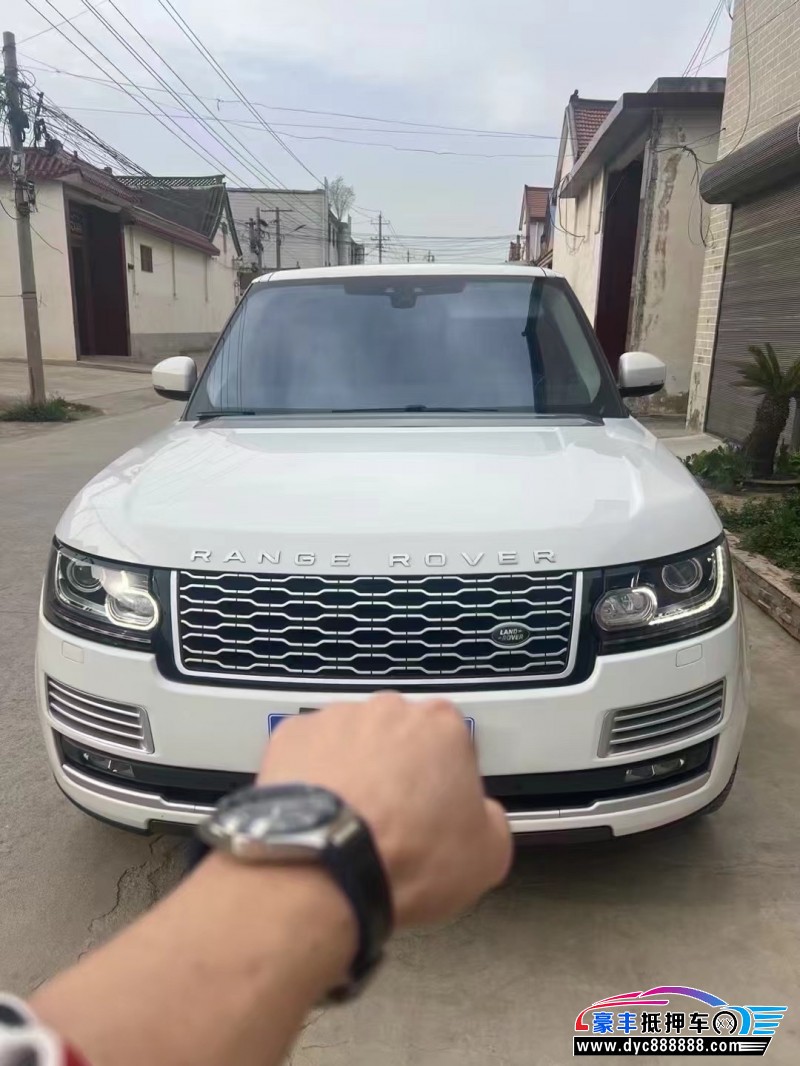 18年路虎揽胜轿车抵押车出售