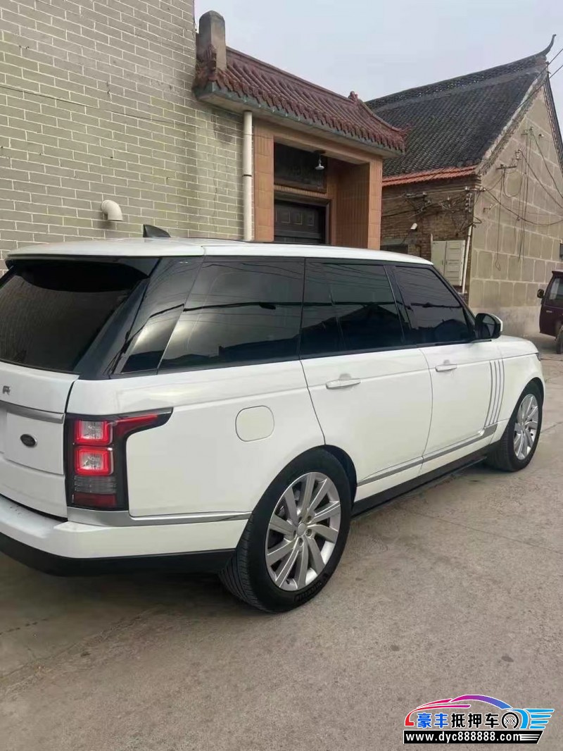 18年路虎揽胜轿车抵押车出售