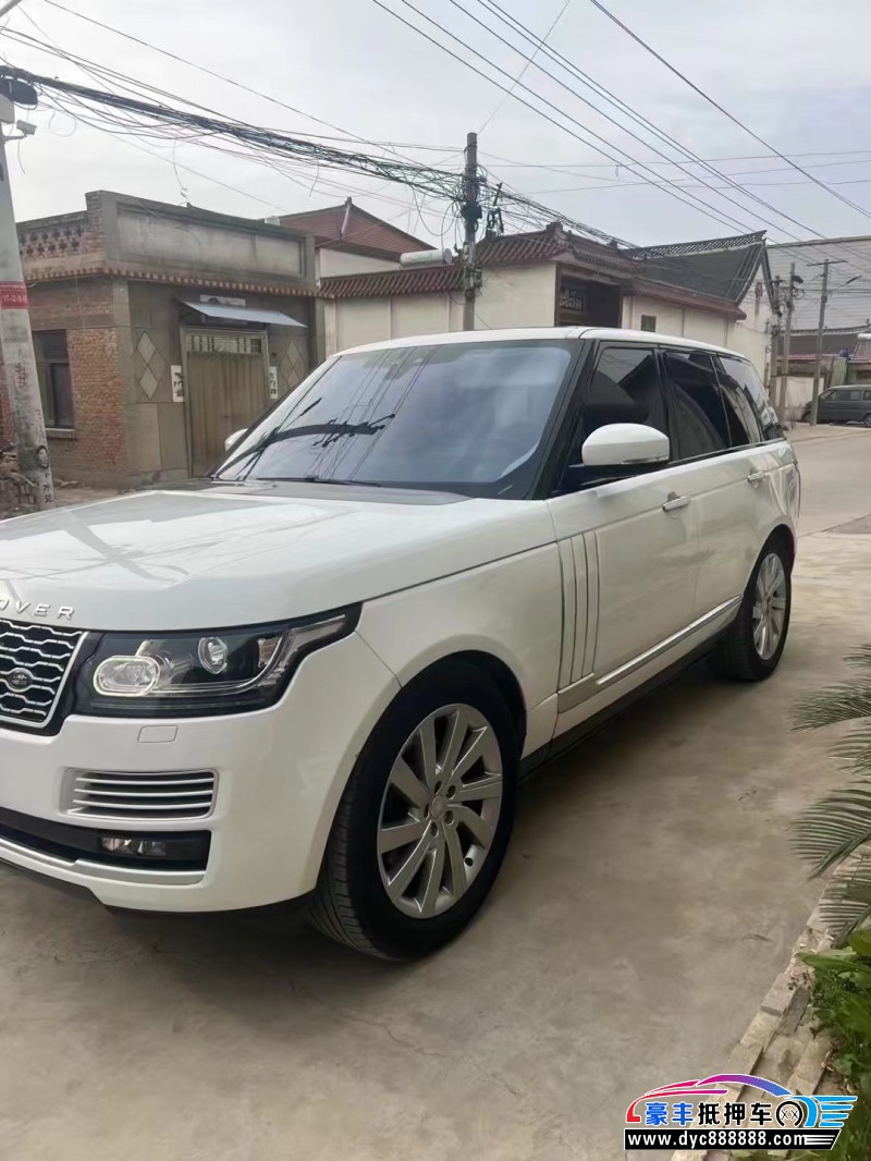 18年路虎揽胜轿车抵押车出售