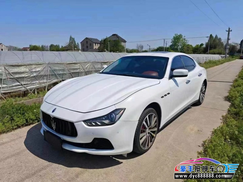 16年玛莎拉蒂Ghibli轿车抵押车出售