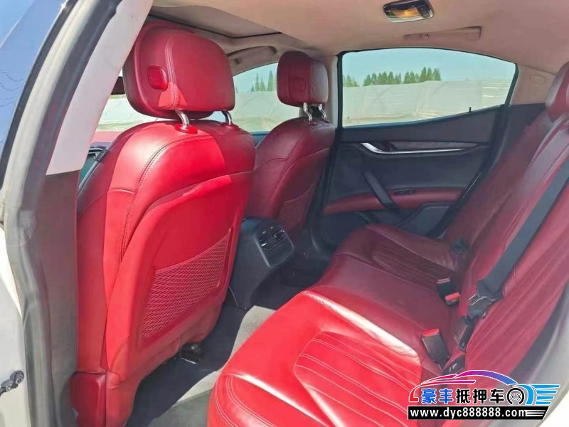 16年玛莎拉蒂Ghibli轿车抵押车出售