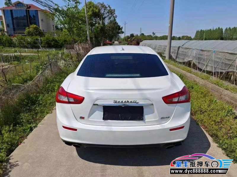 16年玛莎拉蒂Ghibli轿车抵押车出售