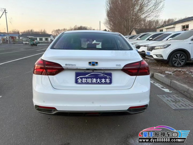 18年吉利帝豪轿车抵押车出售