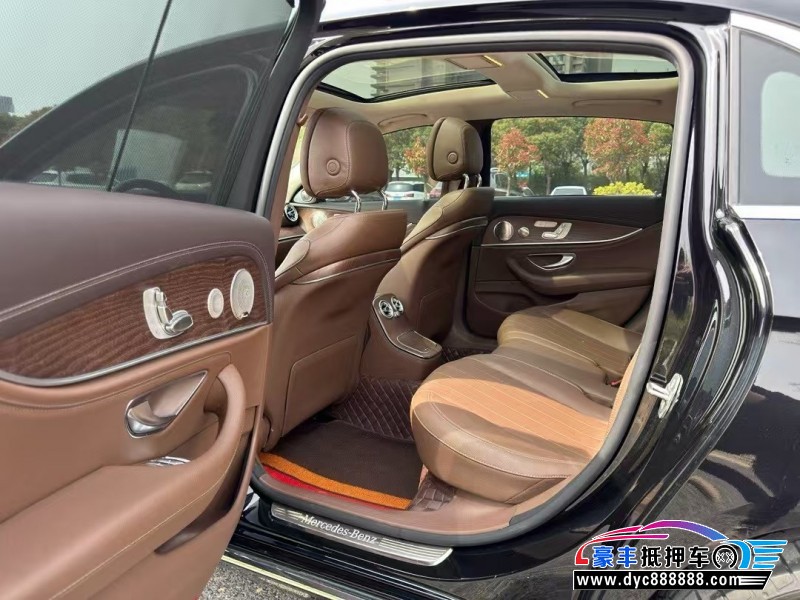 23年奔驰E轿车抵押车出售