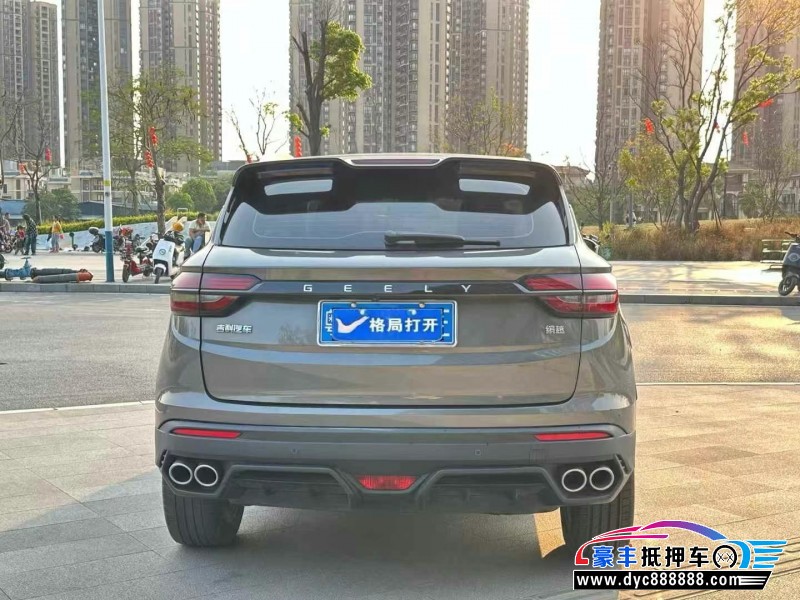 22年吉利缤越轿车抵押车出售