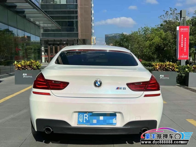 14年宝马6系轿车抵押车出售