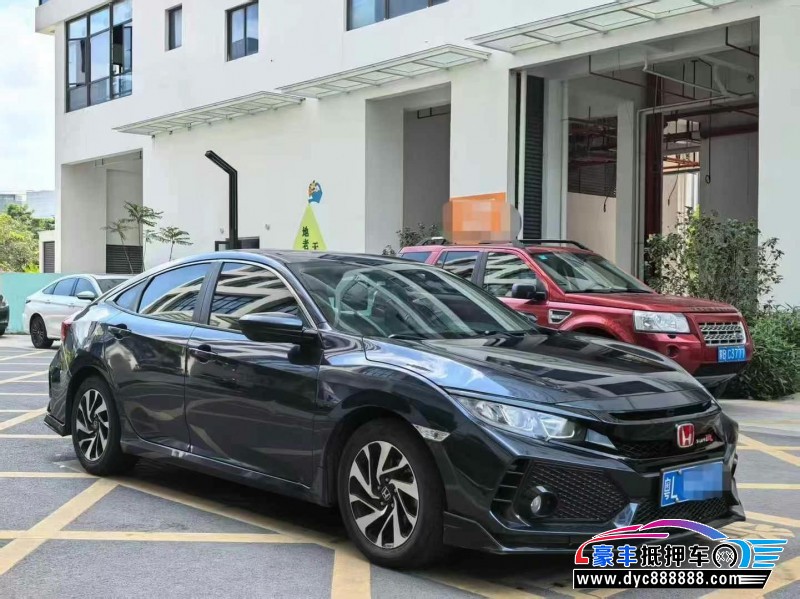 18年本田思域轿车抵押车出售