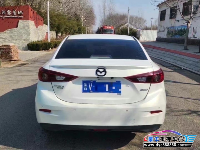 16年马自达昂克赛拉轿车抵押车出售