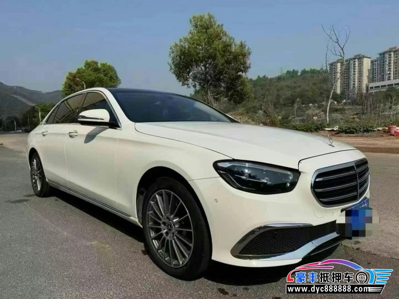 21年奔驰E轿车抵押车出售
