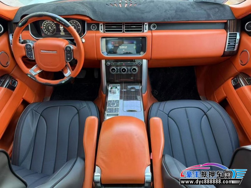 18年路虎揽胜行政轿车抵押车出售
