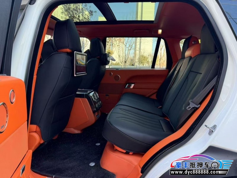 18年路虎揽胜行政轿车抵押车出售