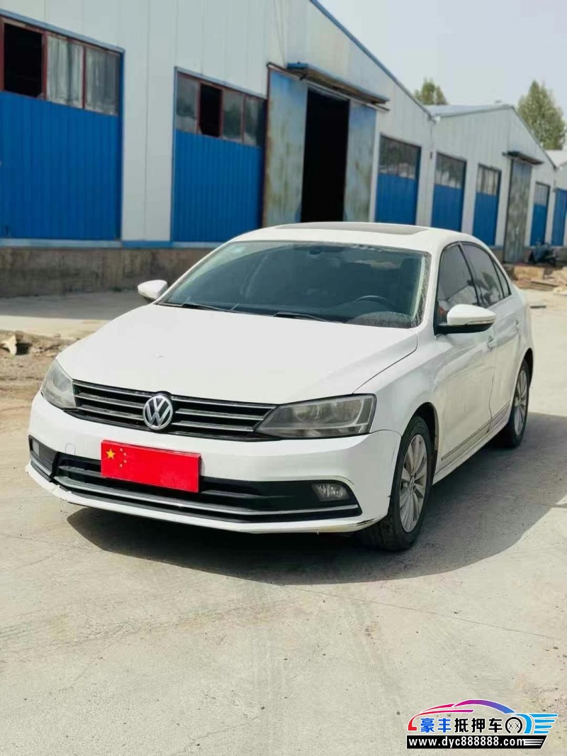 18年大众速腾轿车抵押车出售