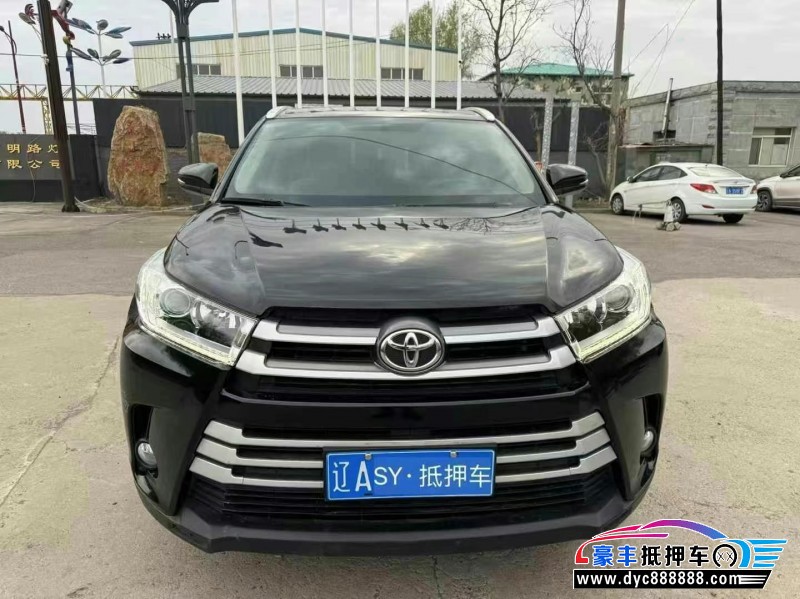 21年丰田汉兰达SUV抵押车出售