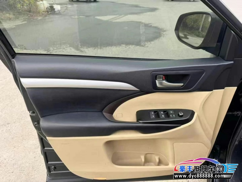 21年丰田汉兰达SUV抵押车出售