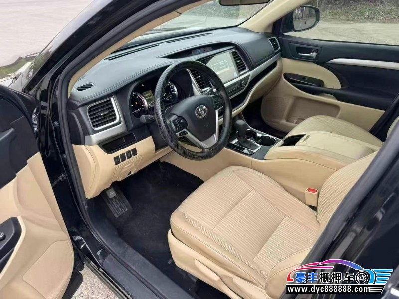 21年丰田汉兰达SUV抵押车出售