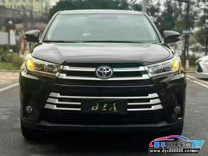 21年丰田汉兰达SUV抵押车出售