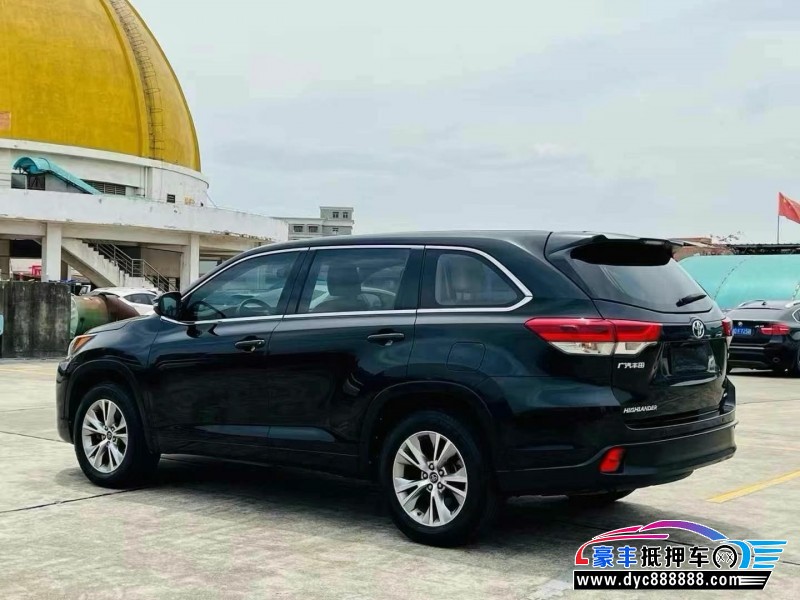 20年丰田汉兰达SUV抵押车出售