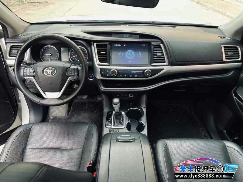 20年丰田汉兰达SUV抵押车出售