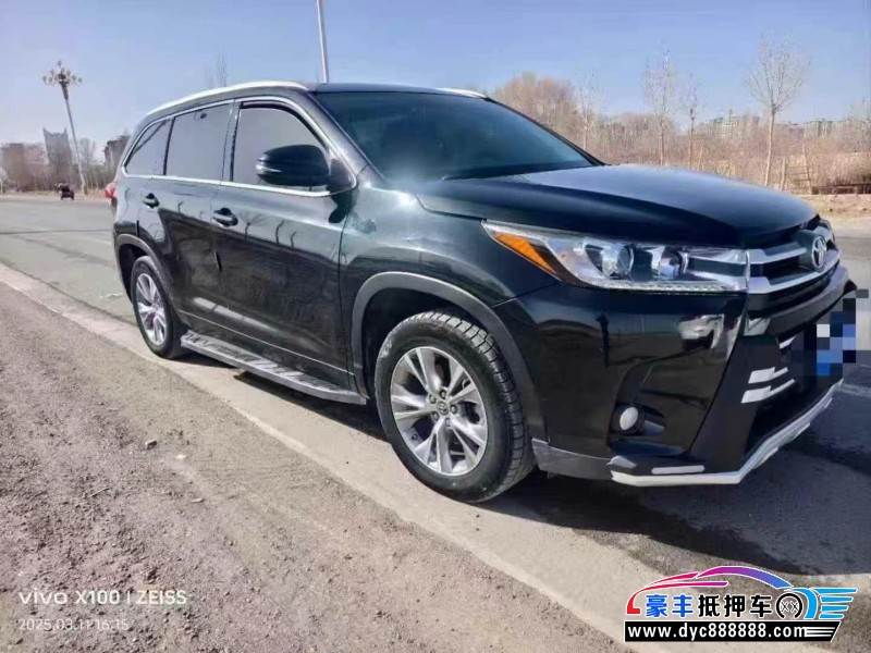 20年丰田汉兰达SUV抵押车出售