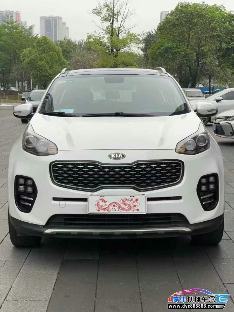 18年起亚KX5轿车抵押车出售