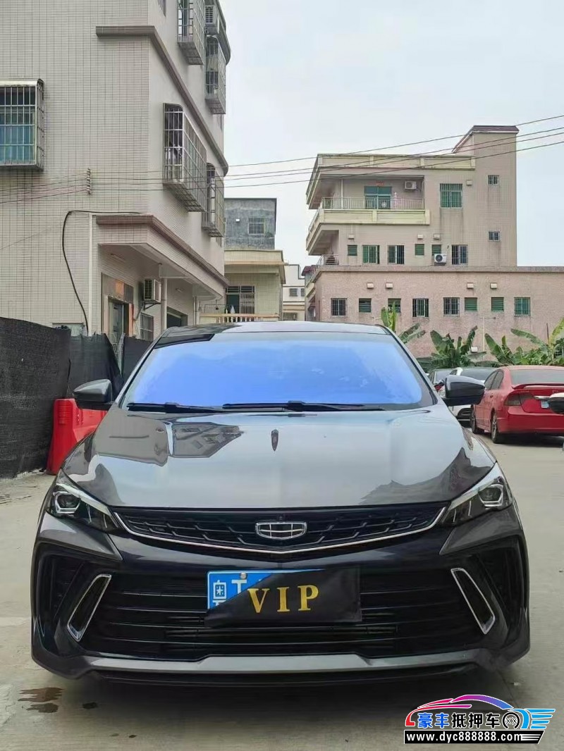 23年吉利缤瑞轿车抵押车出售