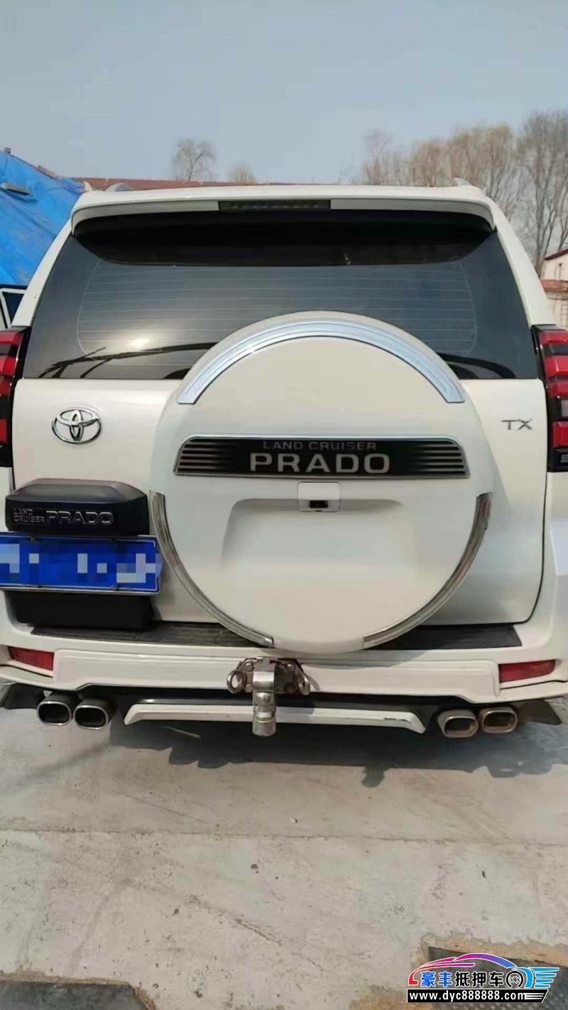 20年丰田普拉多（霸道）轿车抵押车出售